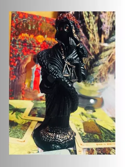 Свеча "Санта Муэрте Правосудие" программная