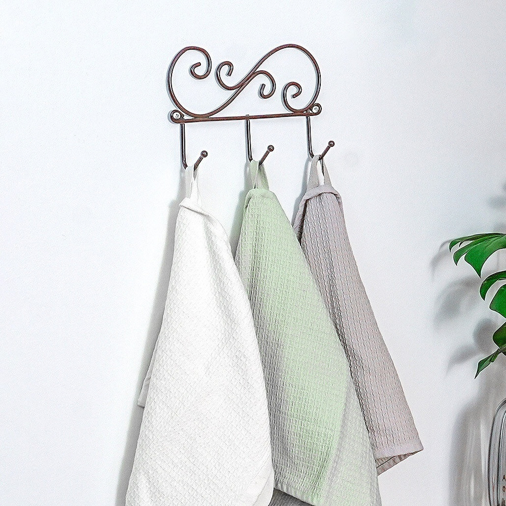 Вешалка "Кружева 3" коричневая