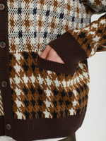 Мужской Кардиган Obey Patchwork