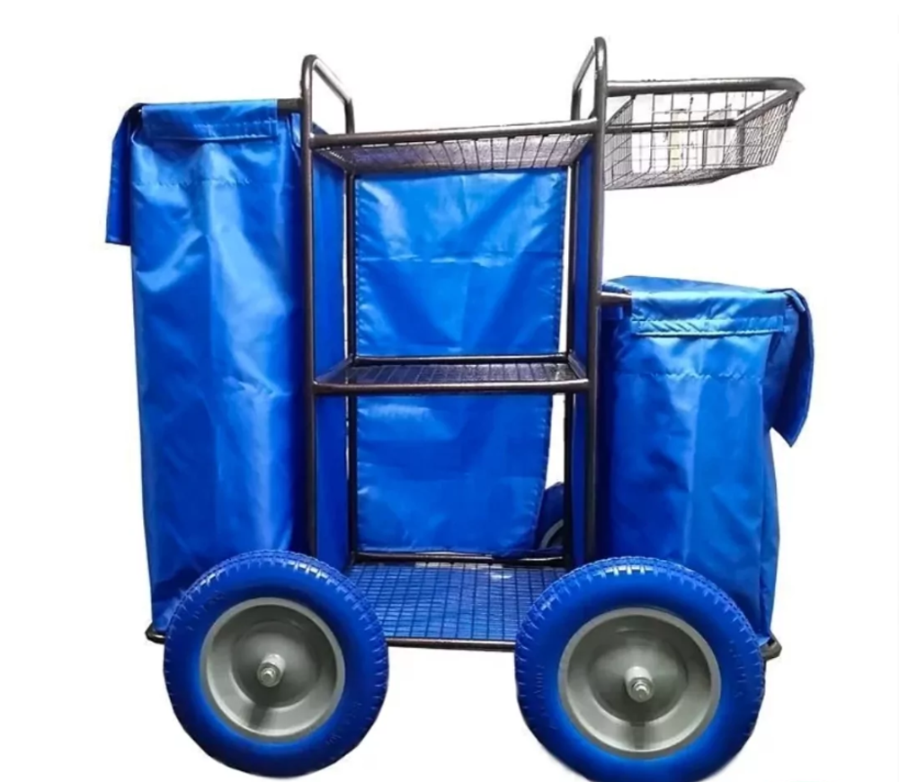 Тележка для горничных на колесах для тачек