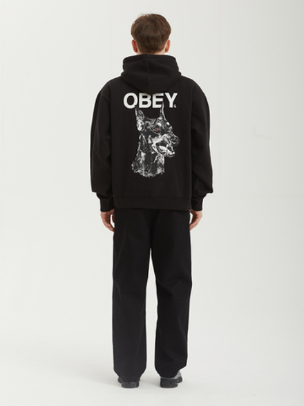 Мужская Толстовка Obey Doberman
