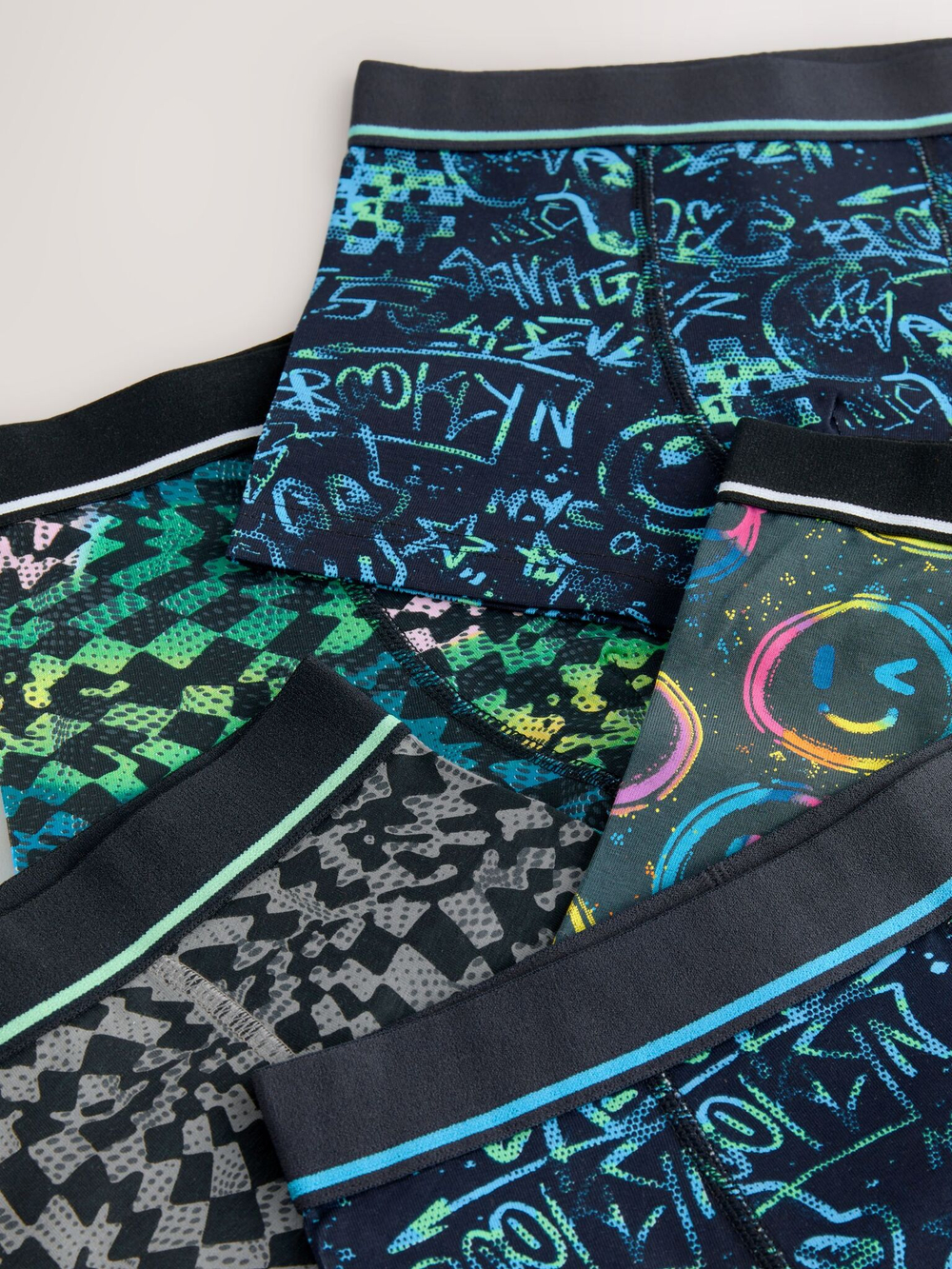 Трусы для мальчика Next E98-877, 5 шт., Синий, Серый