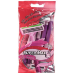 Станки одноразовые Super-Max 3 for Women с тройным лезвием 5 шт