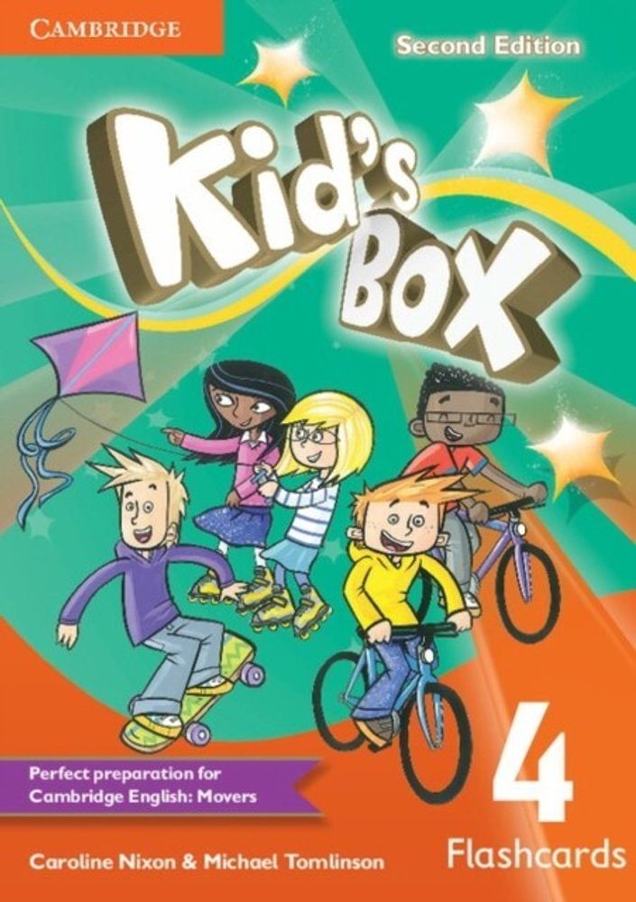 Kid&#39;s Box Second Edition 4 Flashcards (Pack of 103)