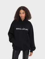 Худи ZNY SOCIAL JETLAG SS22 Черный