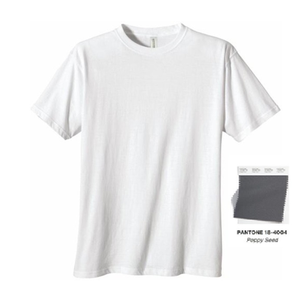 Футболка мужская однотонная, темно-серый цвет, р-р 52