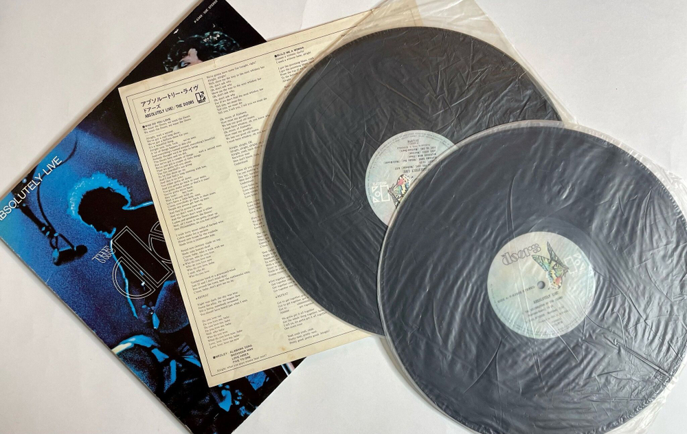 Винтажная виниловая пластинка LP The Doors Absolutely Live (Japan 1978) (No Obi)