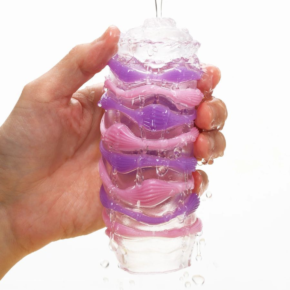 Мастурбатор Tenga Arte Drape – двухслойный, 13,5 см