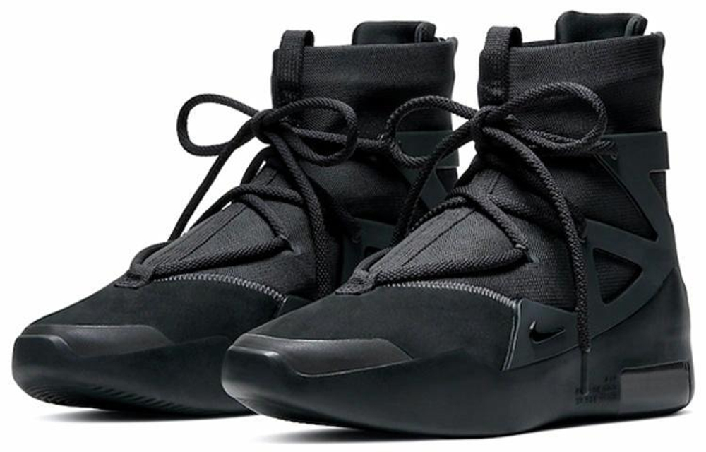 Кроссовки Fear Of God X Nike Air Fear Of God 1 Triple Black