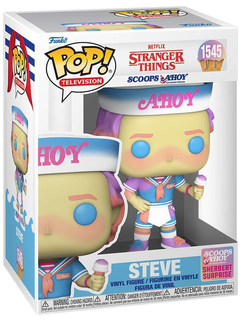 Фигурка Funko POP! TV Stranger Things Steve (Scoops Ahoy) (1545) 79998