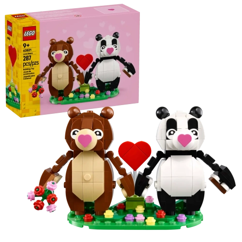 Конструктор LEGO 40821 Влюбленные медведи