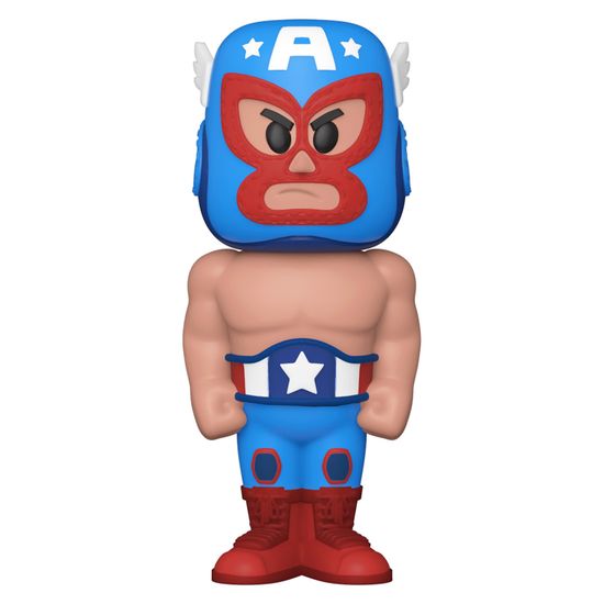 Фигурка Funko Vinyl SODA Luchadores Captain America w/(MT) Chase 54509