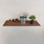 Настенные полки из натурального дерева в стиле Лофт