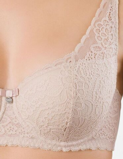 Бюстгальтер-балконет с поролоновыми чашками Patrice (Размер: 80D) (Цвет: белый)