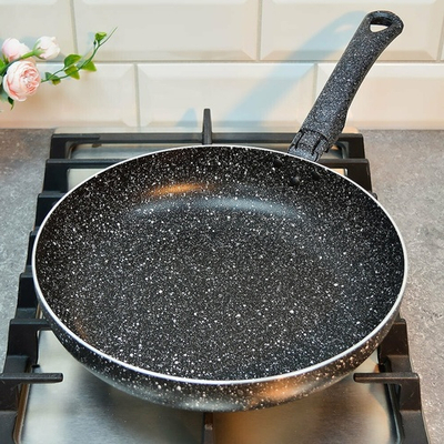 Сковорода 26см "Easy Stone" а/пр, тм Калитва