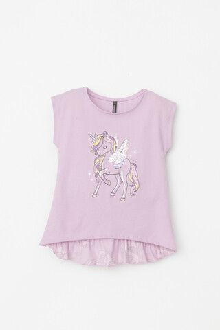 фуфайка  для девочки  КР 302319-1/ледяная орхидея к539