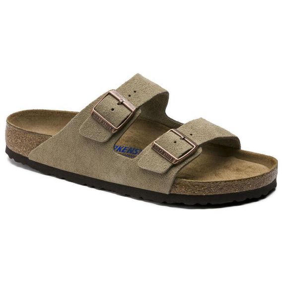 Birkenstock Arizona Soft Footbed Слипоны Тауповый Унисекс