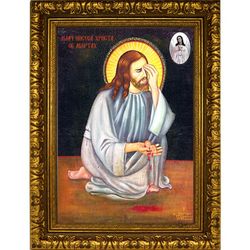 Плач Иисуса Христа об убиенных младенцах. Икона на холсте.