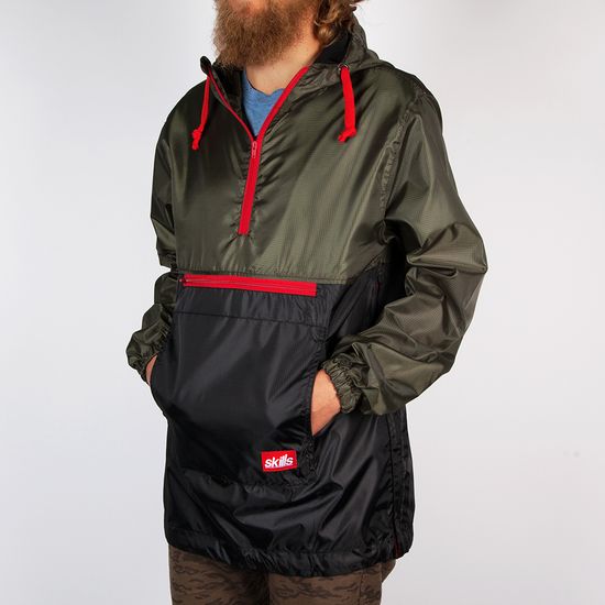 Анорак SKILLS Target Ripstop Anorak Khaki/Black