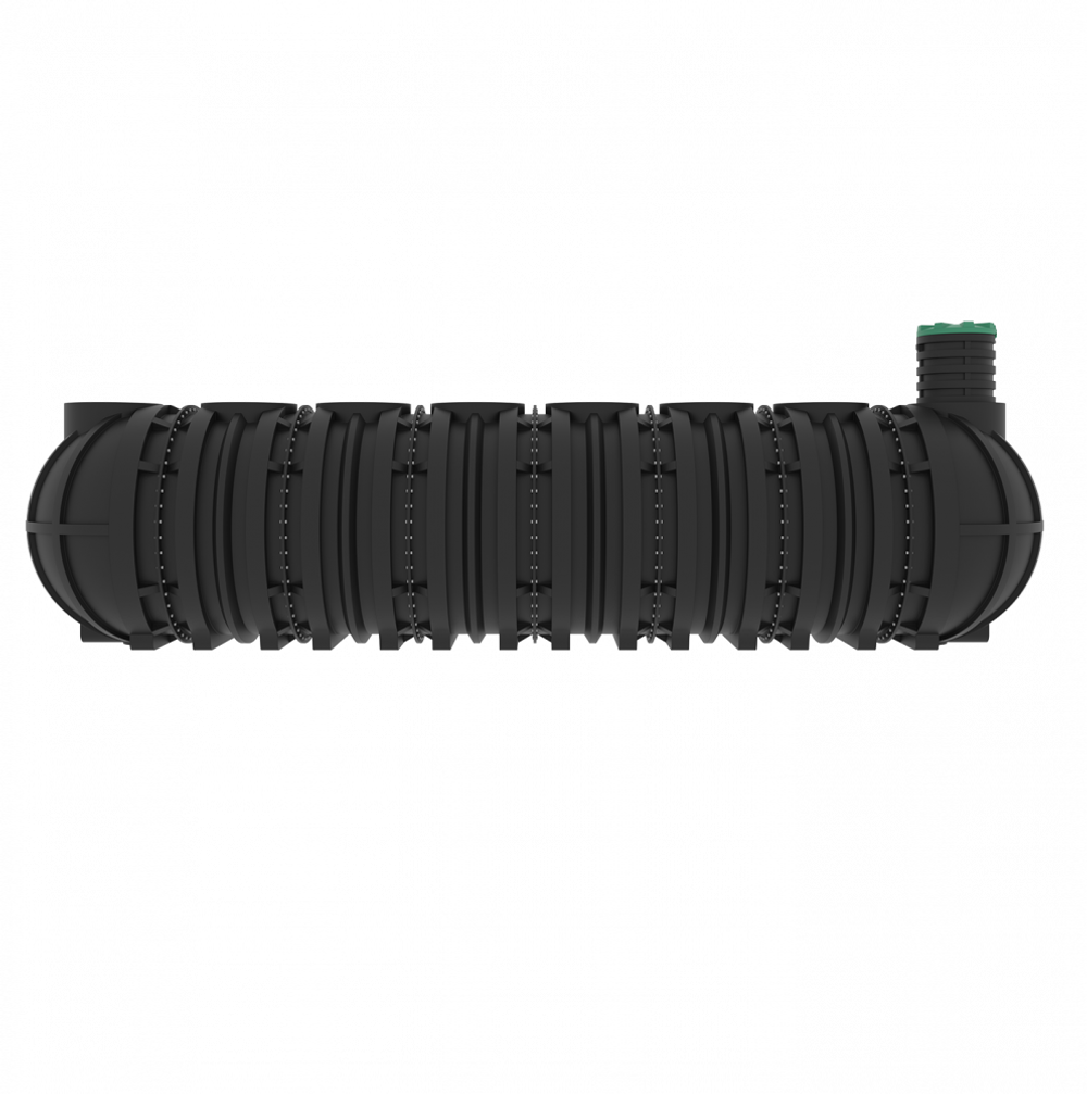 Емкость подземная горизонтальная Мультпласт M45 45000 л. горизонтальная (11530x2400x2400см;1590кг;черный) - арт.555434.37