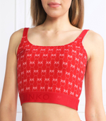 Топ Pinko - красный(100459 8583)