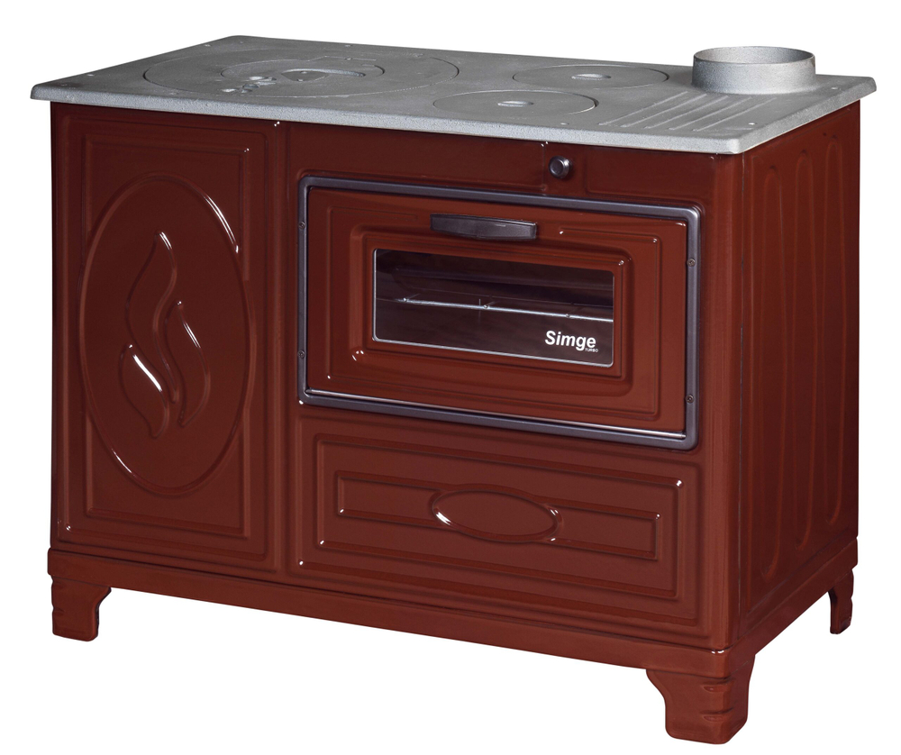 Дровяная кухонная печь Simge Soba 203