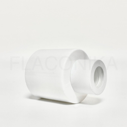 Комплект: Флакон для диффузора 50 мл белый цилиндр с белой крышкой