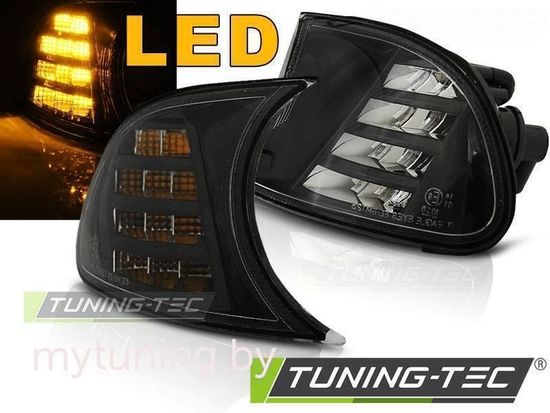 Поворотники BMW 3 E46 coupe black led
