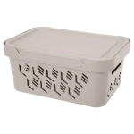 ЯЩИК С КРЫШКОЙ УНИВЕРСАЛЬНЫЙ DELUXE, 270х120 ММ, 4,6Л (Светло-бежевый)