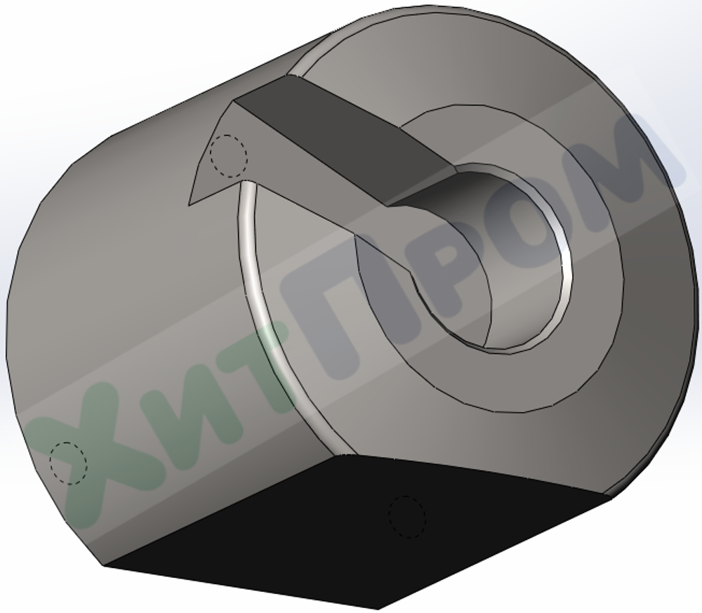 Опорный корпус подающего и отводящего стола