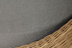 "Барселона" кресло из искусственного ротанга, цвет соломенный