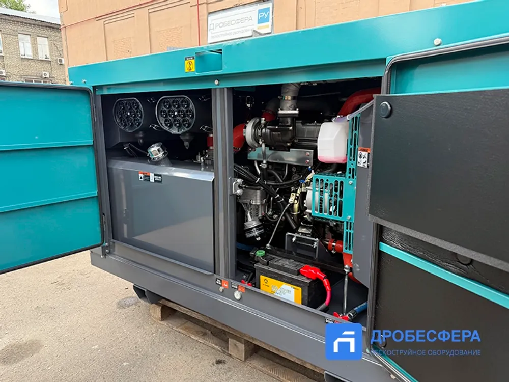 Дизельный винтовой компрессор MB190B + АС MasterBlast