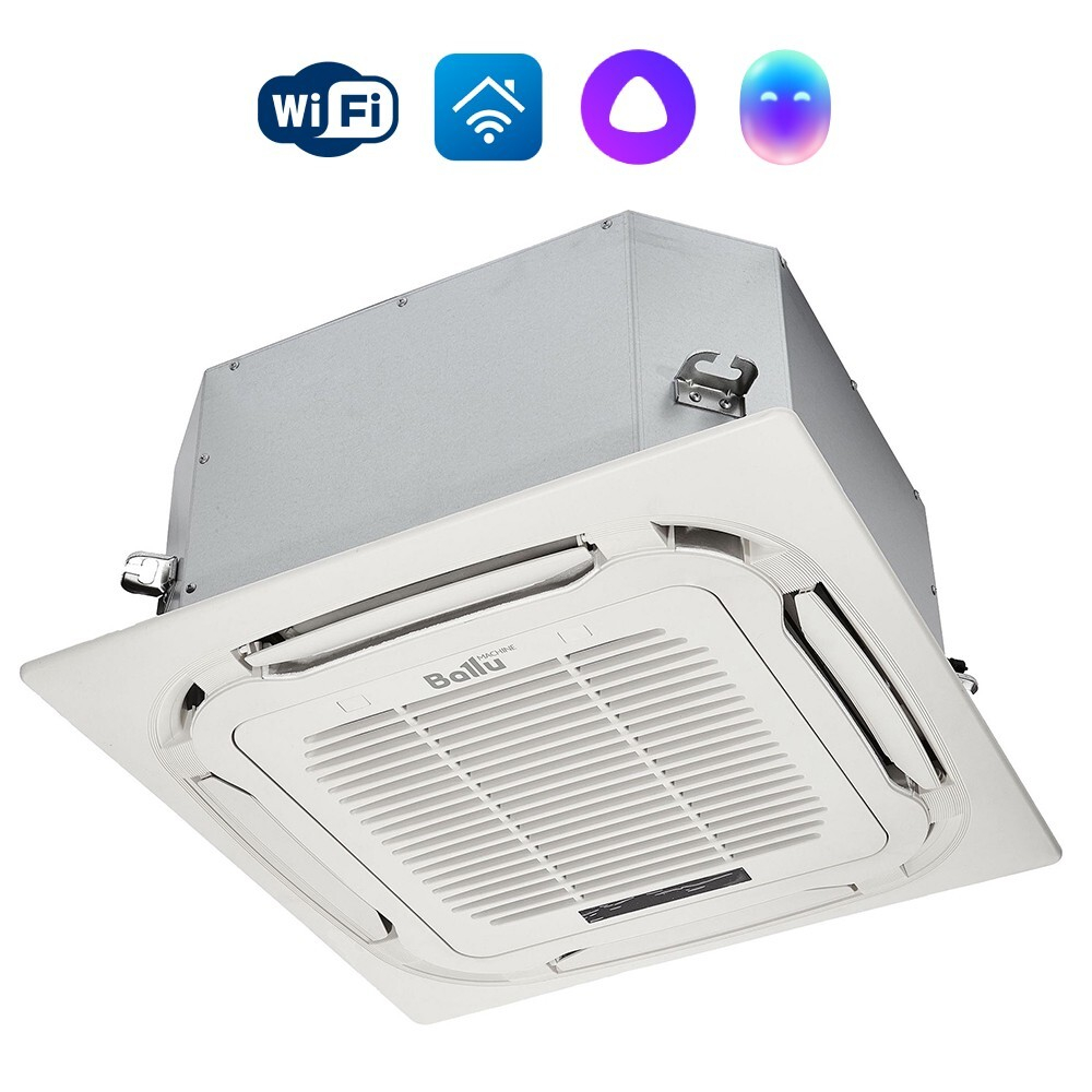 Кассетная сплит-система Ballu Machine серии Universal 3 BLC_C-24HN1_21Y (compact) комплект