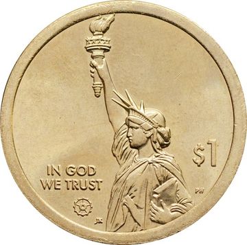 1 доллар 2020 D США «Американские инновации - Мэриленд. Космический телескоп "Хаббл"»