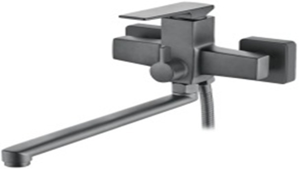 СМЕСИТЕЛЬ Д/ВАННЫ С ДЛИН.ИЗЛИВОМ CASELA 78CLU 52278B ЧЕРНЫЙ