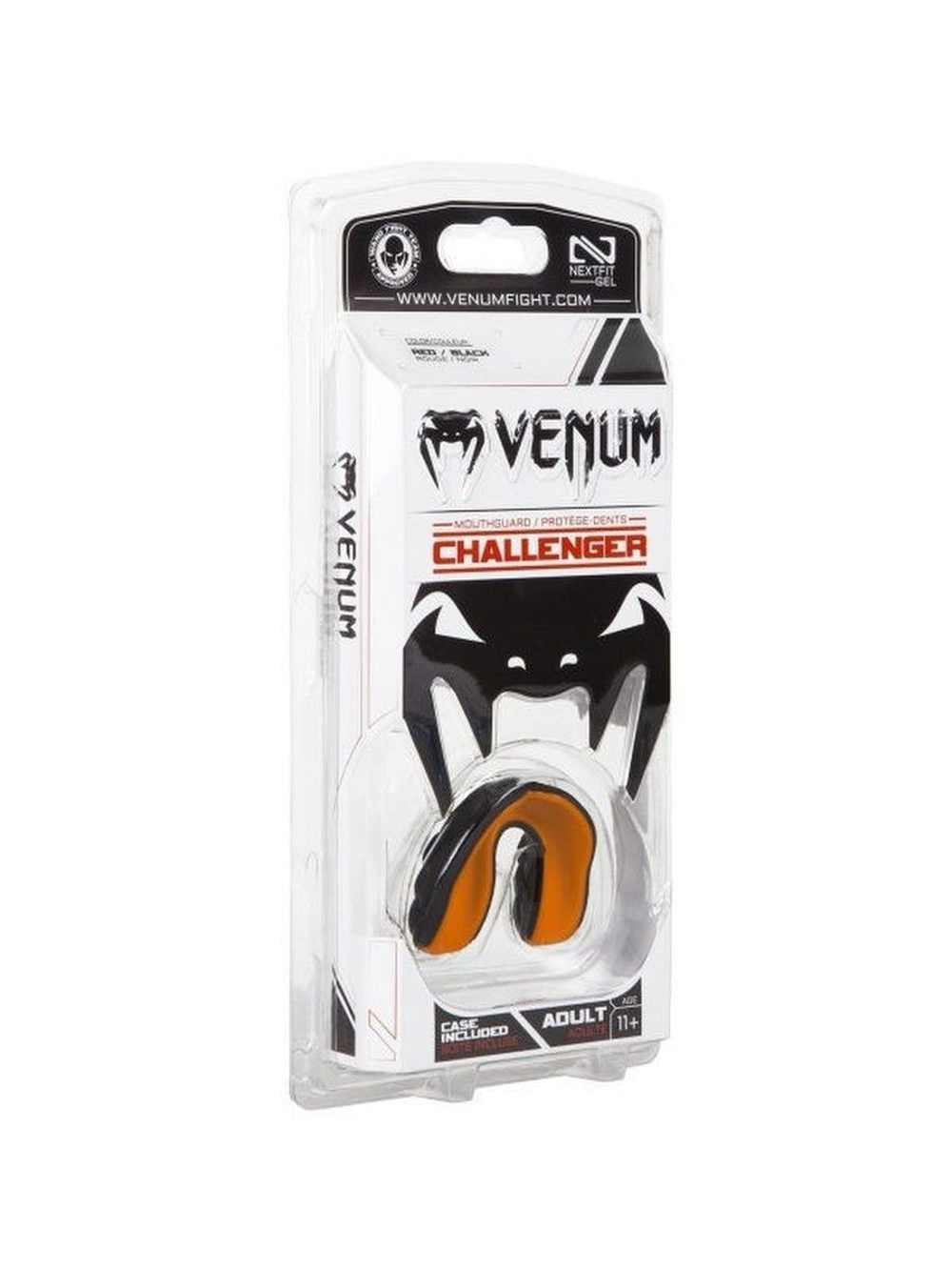 Капа боксерская Venum Challenger Black/Orange