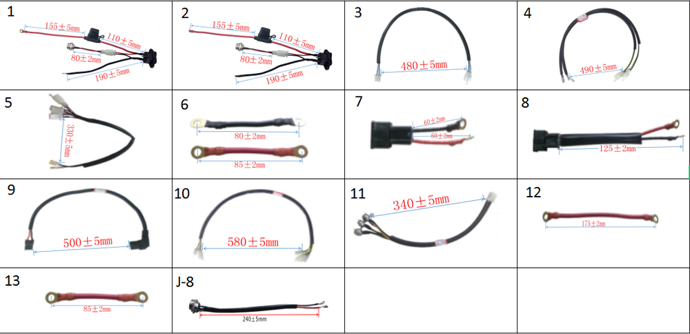 Запчасти I к квадроциклу Motax Gekkon E1300