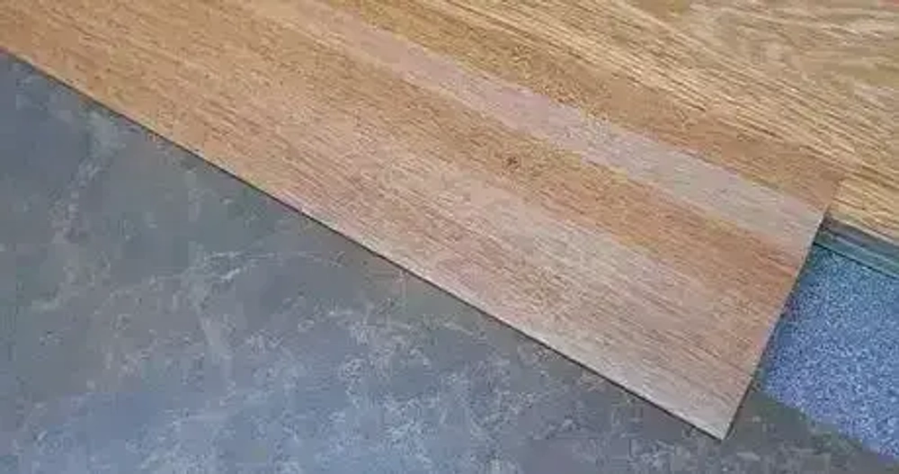 Порог алюминиевый прямой Дуб серый 100мм х 0,9м