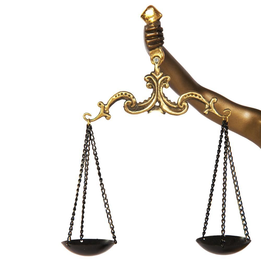 Статуэтка Фемида 3 Бронза