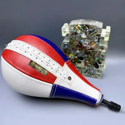 Набивная Premium груша (цветная) с усиленной оксидированной шпилькой