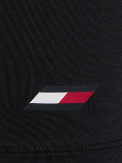Женские теннисные шорты Tommy Hilfiger HW Fitted Short - Black