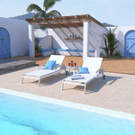 Шезлонг Ideal Patio СПОНДА белый