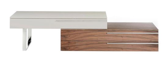 Тумба под ТВ CPM5336 /3081 Angel Cerda цвет белый/орех