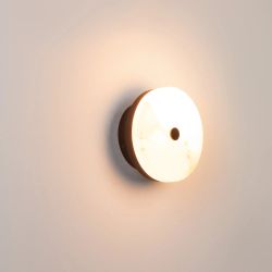 Светильник SP-MENTA-WALL-R165-12W Warm2700 (BK, 130 deg, 230V) (Arlight, IP20 Мрамор, 5 лет) 061700