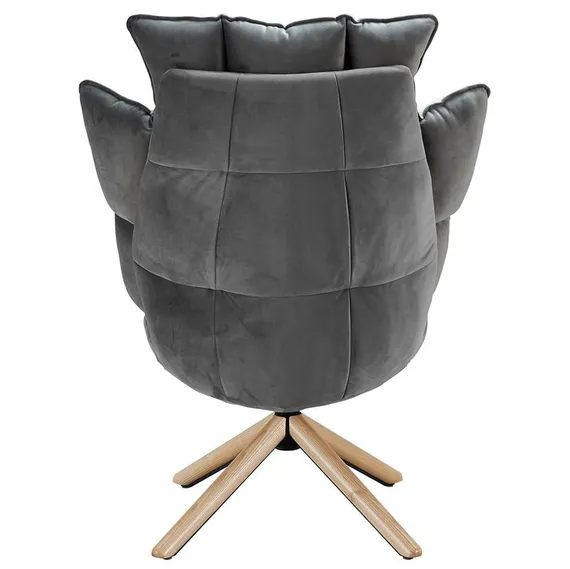 Кресло Husk бежевое с серым | Купить в Hallberg.ru