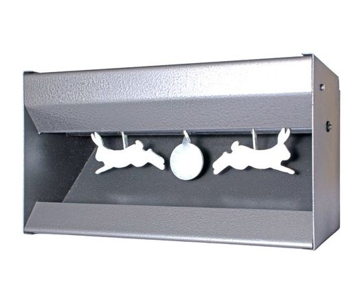 Мини-тир пулеулавливатель для пневматики "Зайцы" с падающими мишенями