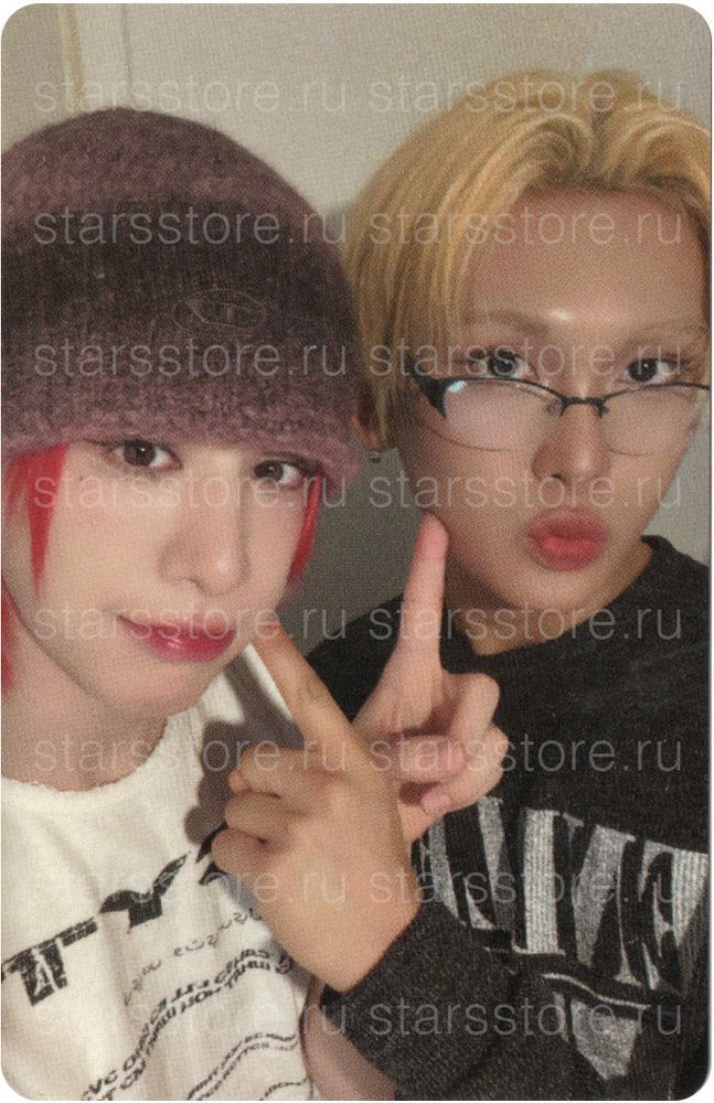 Фотокарта Wumuti &amp; Hyun XLOV - UXLXVE (FANPLEE)