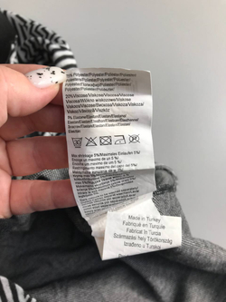 Юбка Vila в монохроме, маркировка S, визуально на 44 размер