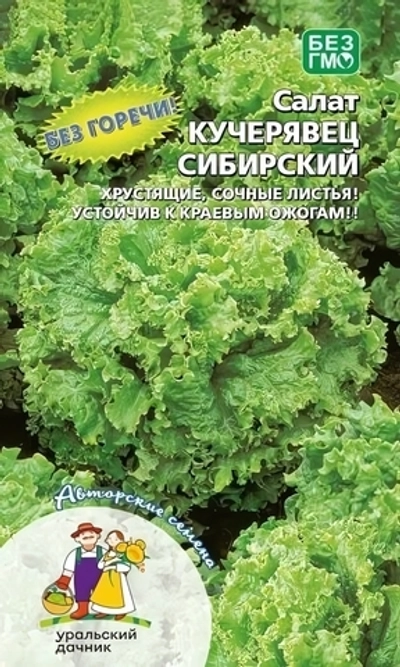 Семена Салат Кучерявец сибирский 0,25 гр (УД) Е/П