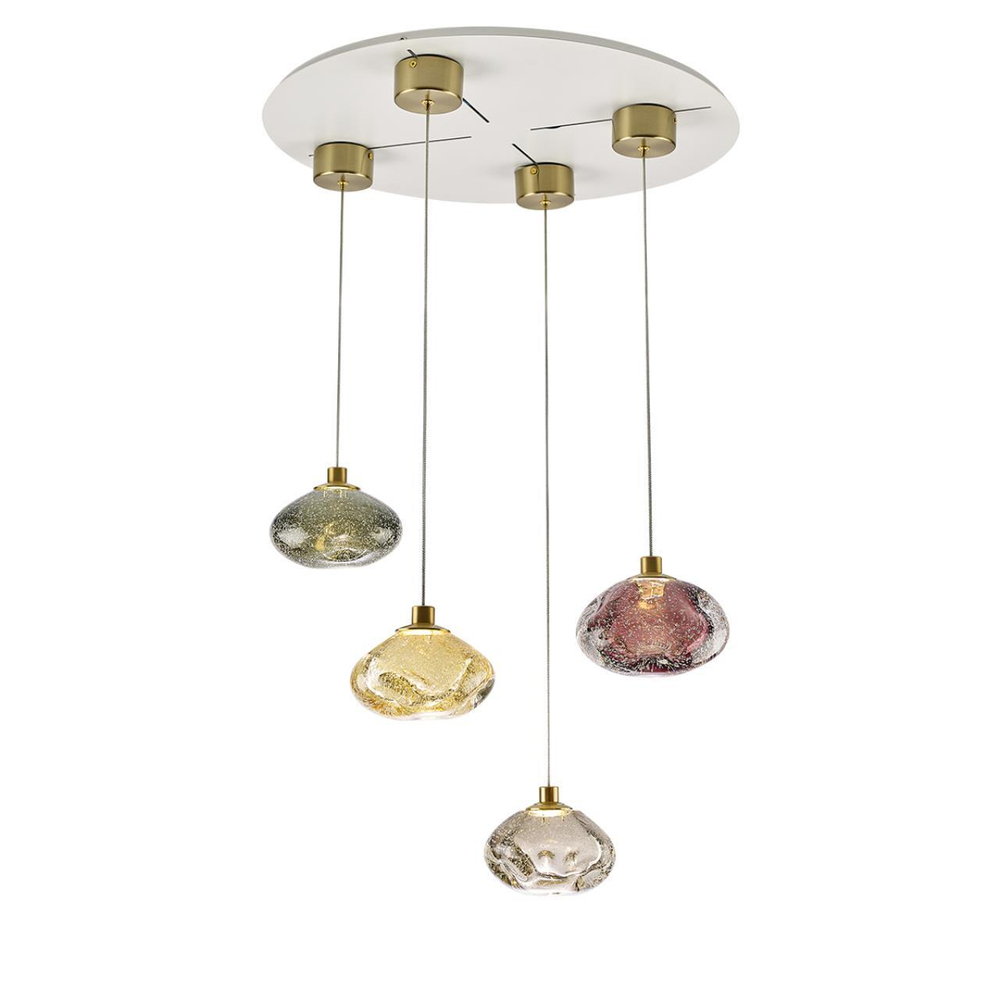 Подвесной светодиодный светильник Odeon Light MELA 7043/4L